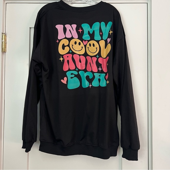 In My Cool Aunt Era Crewneck Seestshirt - Picture 1 of 7